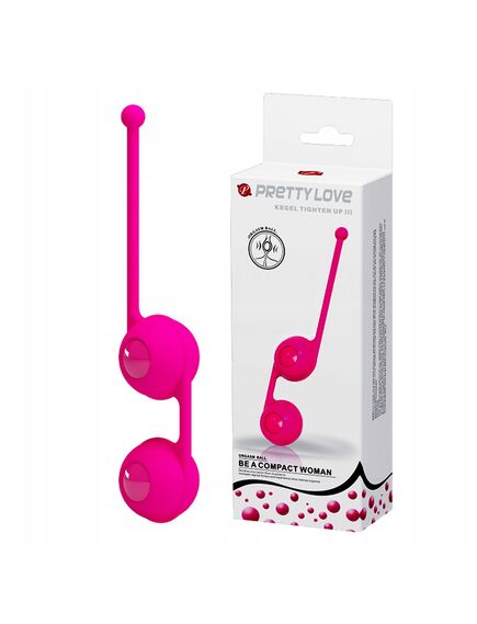 Вагинальные шарики на сцепке Pretty Love Kegel Tighten Up III , изображение 2