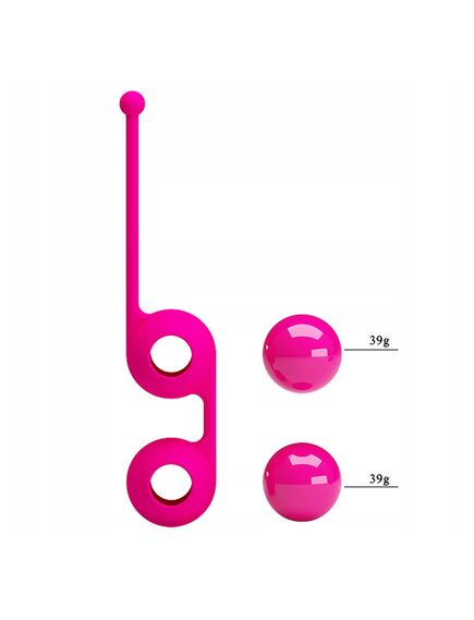 Вагинальные шарики на сцепке Pretty Love Kegel Tighten Up III , изображение 5