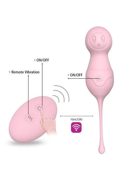 Вагинальные виброшарики с пультом Д/У "Vava" , изображение 7