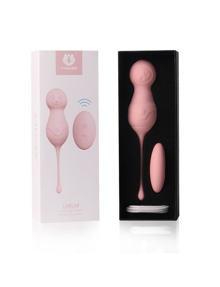 Вагинальные виброшарики с пультом Д/У "Vava" , изображение 8