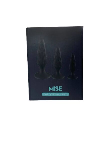 Набор анальных пробок "Mise" , изображение 2