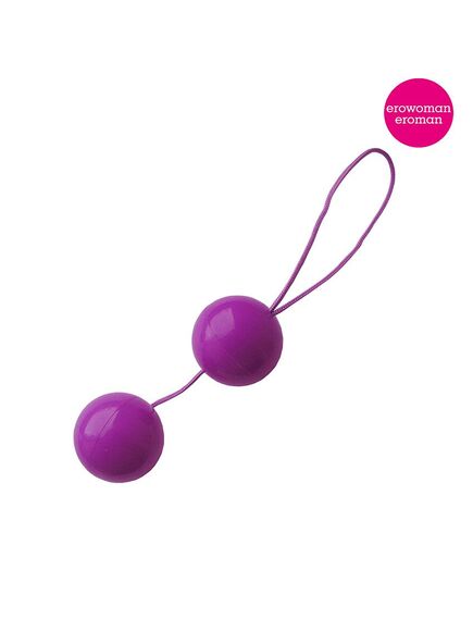 Шарики вагинальные BALLS цвет фиолетовый, вес 50 г , изображение 2