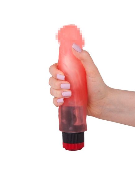 Вибромассажёр гелевый в ламинате , изображение 2