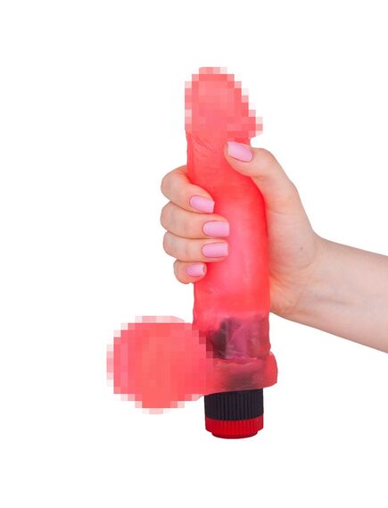 Вибромассажёр гелевый в ламинате , изображение 2