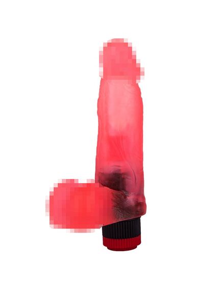 Вибромассажёр гелевый в ламинате 