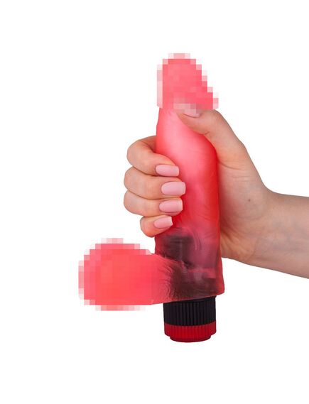 Вибромассажёр гелевый в ламинате , изображение 2