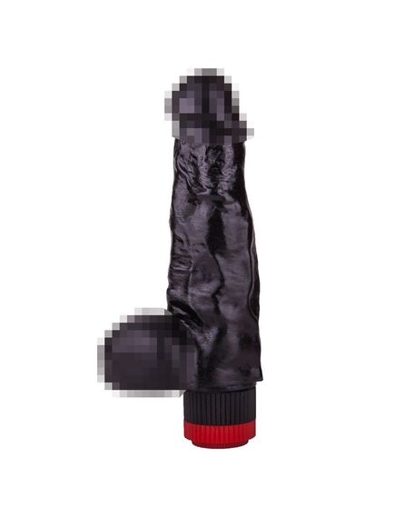 Вибромассажёр чёрный в ламинате , изображение 3