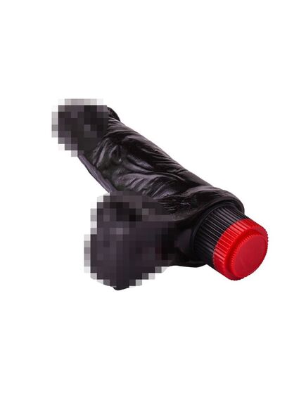 Вибромассажёр чёрный в ламинате , изображение 4