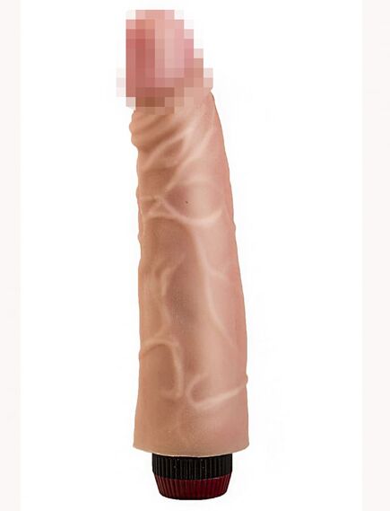 Вибромассажёр киберскин 24,5 см 