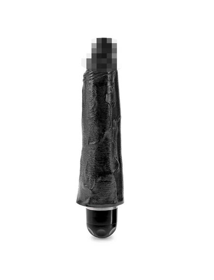 Вибратор PipeDream King Cock 8''Vibrating Stiffy черный 