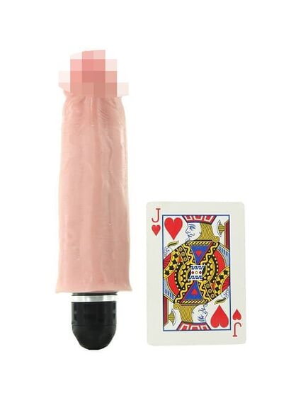 Вибратор PipeDream King Cock 6''Vibrating Stiffy телесный , изображение 3