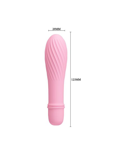 Вибростимулятор "Solomon", светло-розовый , изображение 4