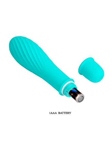 Вибростимулятор "Solomon", голубой , изображение 5