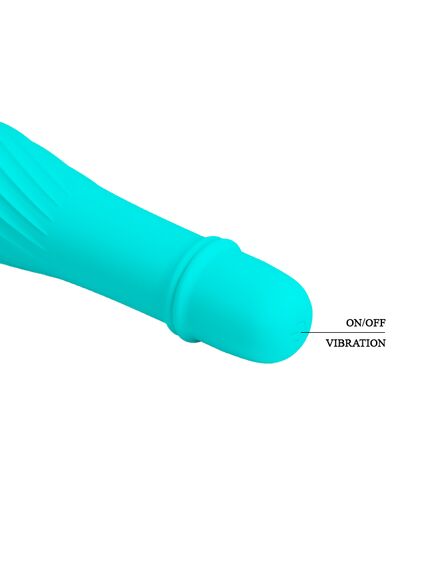 Вибростимулятор "Solomon", голубой , изображение 6