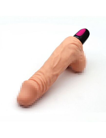 Реалистичный перезаряжаемый пульсатор Caesar с вибрацией 22 см , изображение 2