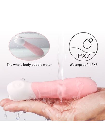 Мини вибратор "Mini-3" "Розовый" , изображение 8