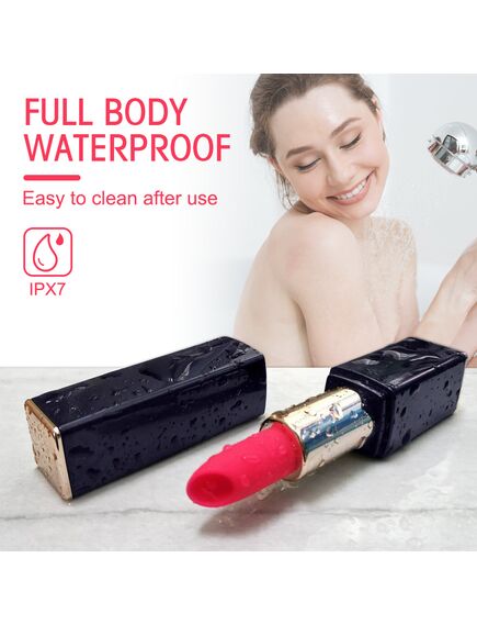 Вибромассажёр в виде губной помады "Lipstick" , изображение 6