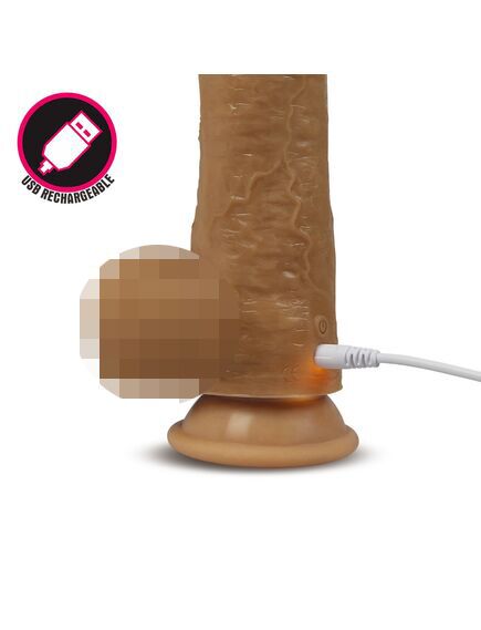 Фаллоимитатор с функцией ротации и подогревом "Anthony" , изображение 10