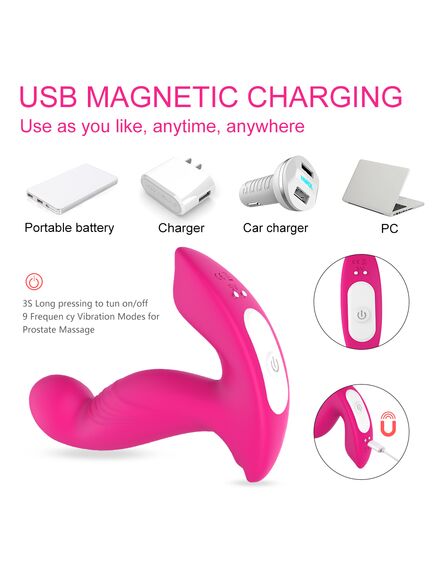 Вибростимулятор с эффектом ротации "Even" , изображение 3