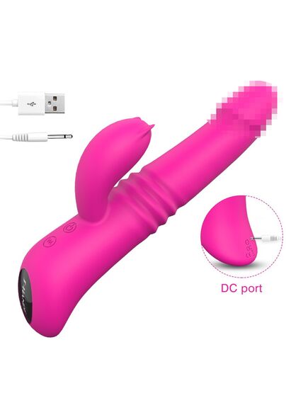 Вибромассажёр с имитацией фрикций и подогревом Kaya , изображение 5