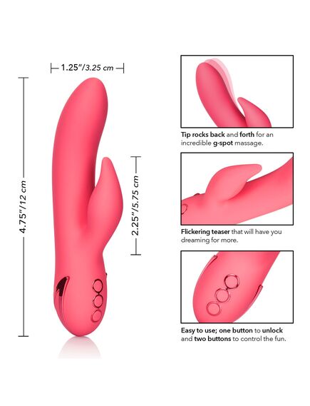 Вибромассажер кролик San Francisco Sweetheart с функцией «манящее движение» , изображение 4