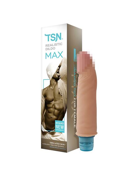 Вибратор TSN Realistic Dildo 17,5 см 