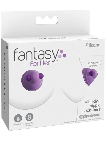 Виброприсоски на соски fantasy for Her 