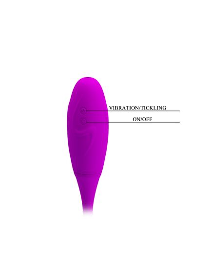 Двусторонний вибростимулятор для пар с эффектом движения пальца Snaky Vibe , изображение 7