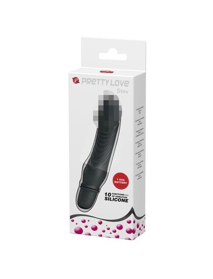 Мини вибромассажёр Stev "Черный" , изображение 7