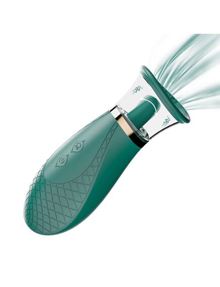 Вагинальная помпа с имитацией кунилингуса и вибрацией HONEY PISTIL 