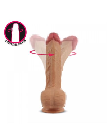 Фаллоимитатор с функцией ротации и подогревом "Liam" , изображение 2