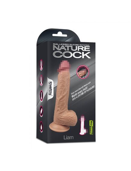 Фаллоимитатор с функцией ротации и подогревом "Liam" , изображение 6