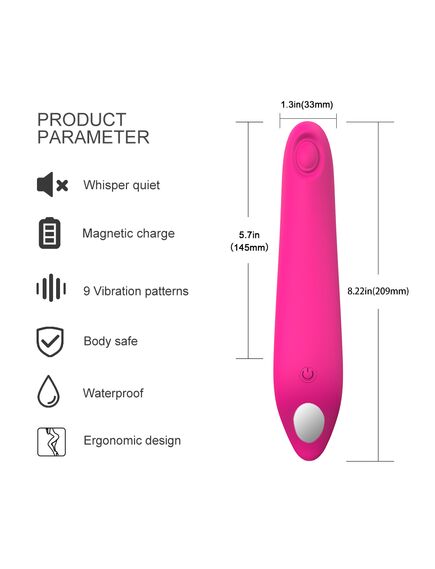 Вибромассажер "Youmi" с функцией «пульсирующего воздействия» , изображение 3