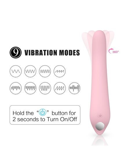 Вибромассажёр с ротацией Kiss , изображение 2