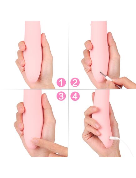 Вибромассажёр с ротацией Kiss , изображение 4