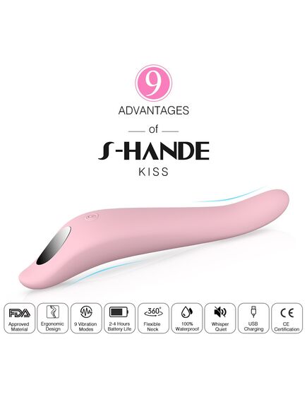 Вибромассажёр с ротацией Kiss , изображение 9