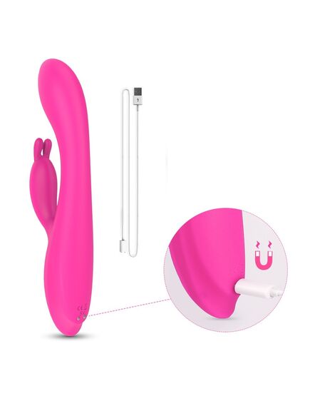 Вибромассажёр кролик с подогревом Naughty , изображение 2