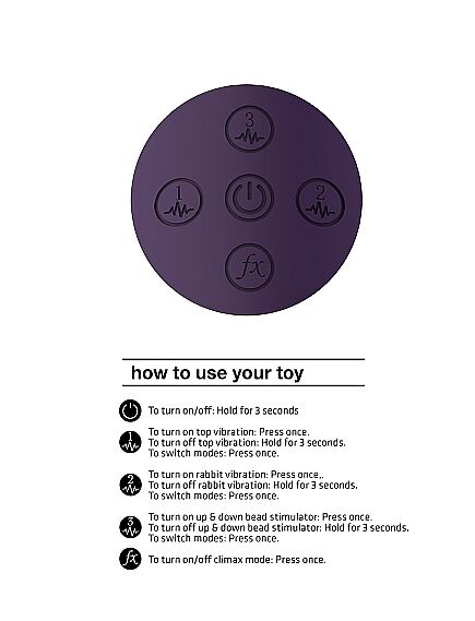 Вибромассажер-кролик Halo со стимулирующим кольцом и функцией "мгновенный оргазм" , изображение 2