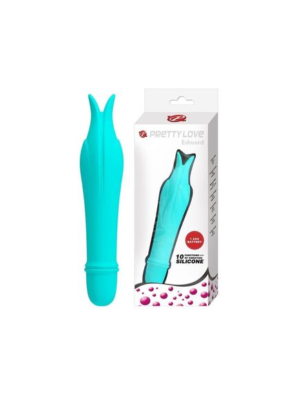 Вибромассажёр мини "Edward", голубой , изображение 6