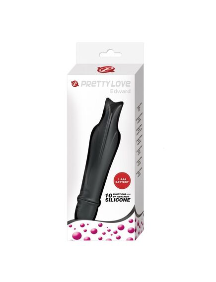 Вибромассажёр мини "Edward", черный , изображение 3