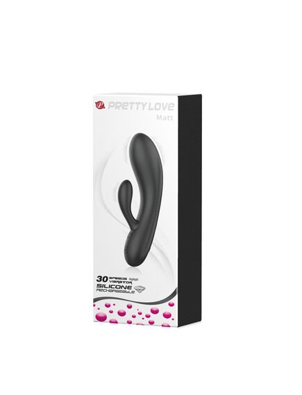 Вагинальный вибратор для точки G - MATT с клиторальным отростком , изображение 2