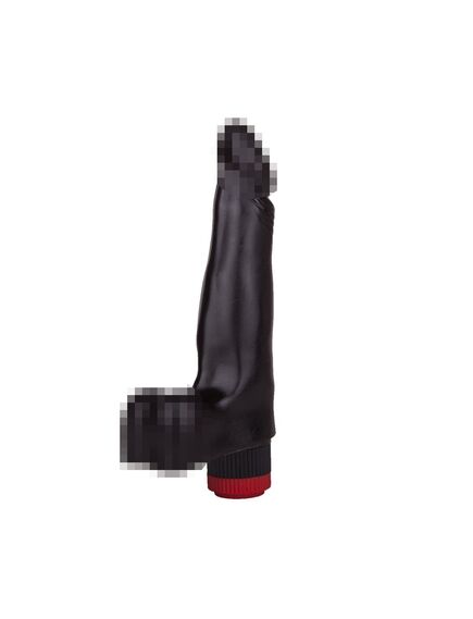 Вибромассажёр чёрный в ламинате , изображение 2