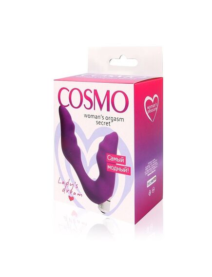 ВИБРОМАССАЖЁР L 127 мм D 29x31 мм, цвет фиолетовый , изображение 2