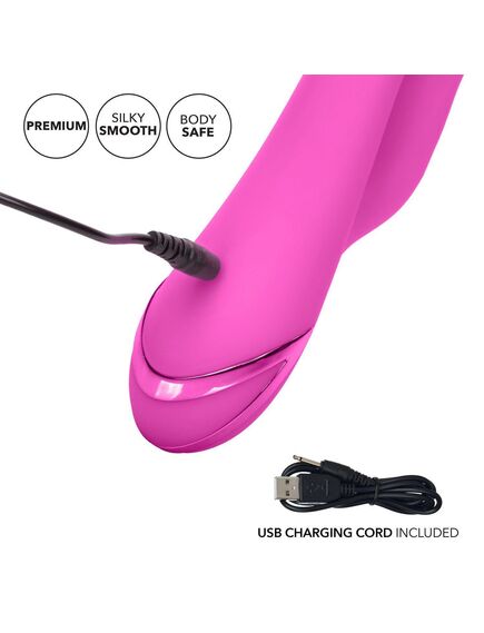 Вибромассажер кролик California Dreaming - Malibu Minx с функцией мощное всасывание , изображение 3