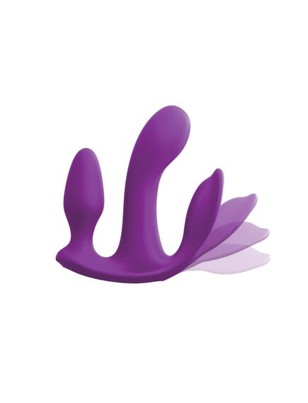 Вибростимулятор с тремя вибро-отростками 3Some Total Ecstasy , изображение 5