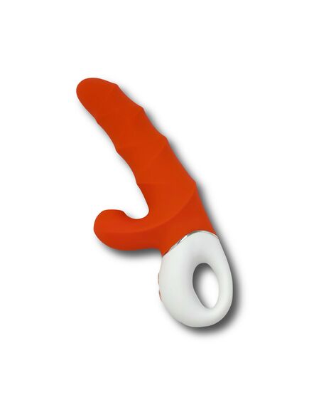 Вибратор с вакуумной стимуляцией "Chill", оранжевый 