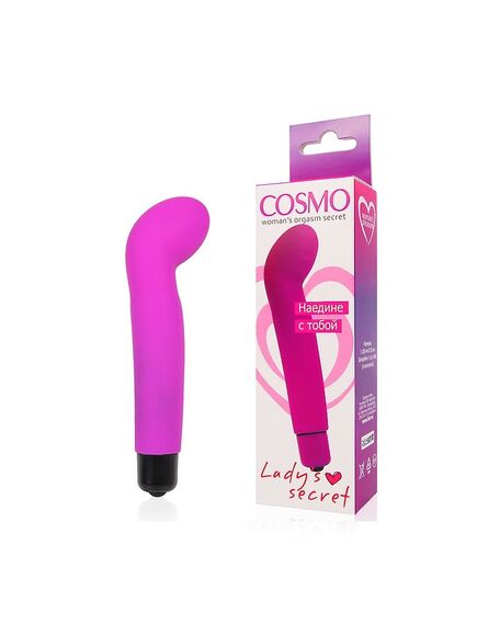 ВИБРОМАССАЖЁР цвет розовый, L 105 мм D 35 мм , изображение 2