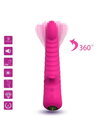 Вибромассажер с эффектом ротации "Aurora" , изображение 4