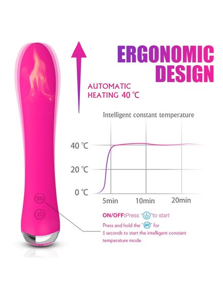 Вибромассажер Nicola с функцией нагрева , изображение 5