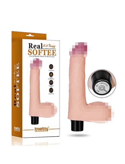 Вибромассажёр Real Softee 17 см , изображение 3